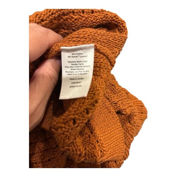 Talbots Rust Pullover Sweater Sz XL - Picture 5 of 5
